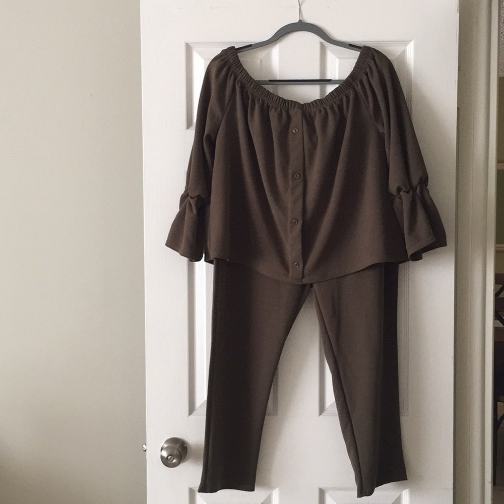 Strapless Top/Pant set